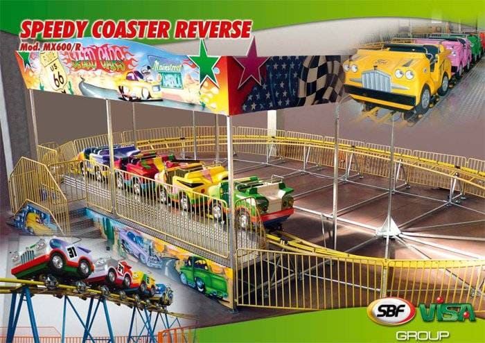 Американские горки SPEEDY COASTER REVERSE CODE MX600/R
