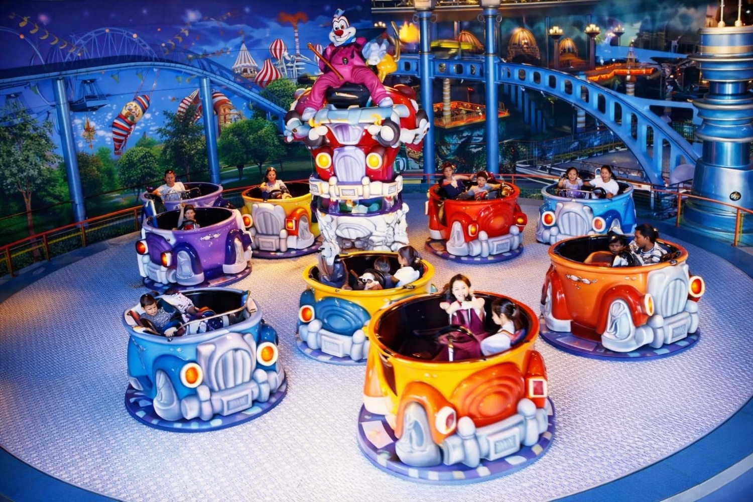 Аттракцион Чашка RAZY CARS CODE 190-3