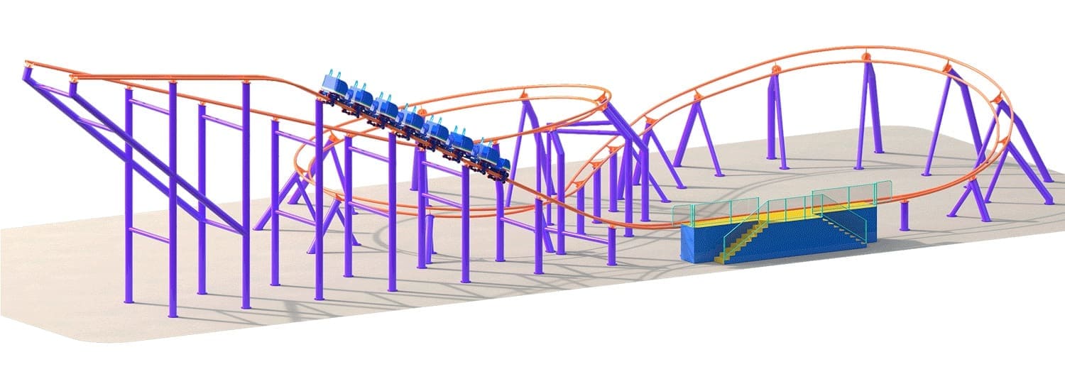 Американские горки SHIFT GEAR COASTER MX627