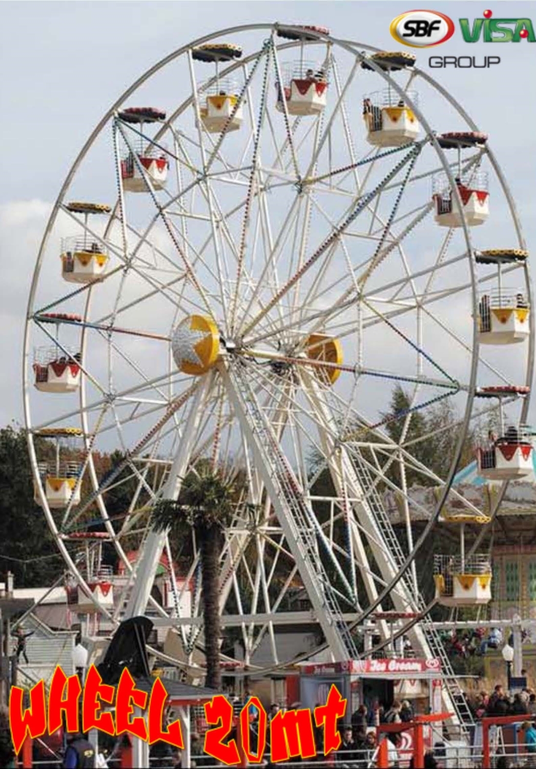 Колесо обозрения Ferris Wheel 20 Mod. 719