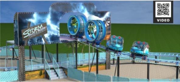 Американские горки MIXED COASTER MX621