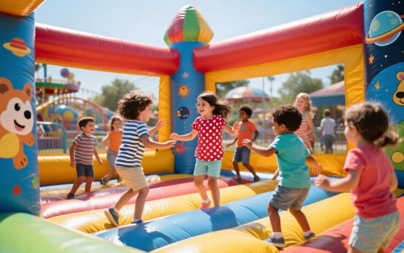 Правила эксплуатации надувных аттракционов Правила эксплуатации надувных аттракционов