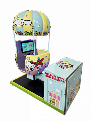 Аттракцион-качалка Hello Kitty Happy Flight