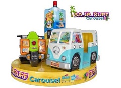 Аттракцион качалка BAJA SURF CAROUSEL