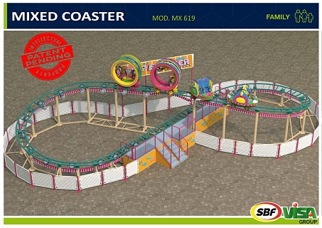 Американские горки MIXED COASTER MX619