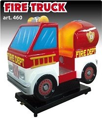 Аттракцион качалка FireTruck_460