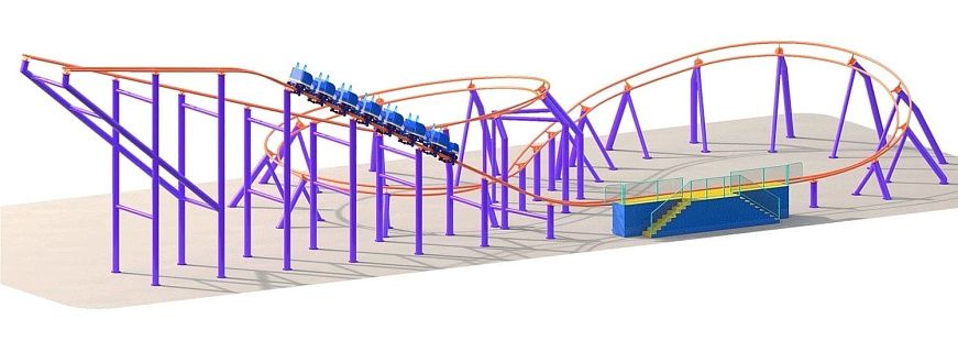 Американские горки SHIFT GEAR COASTER MX627