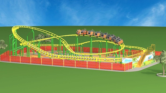 Американские горки FAMILY LAUNCH COASTER mod. MX 623