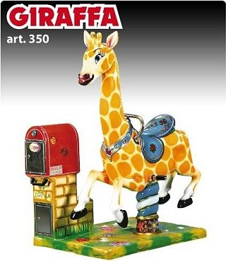 Аттракцион качалка Giraffa_350