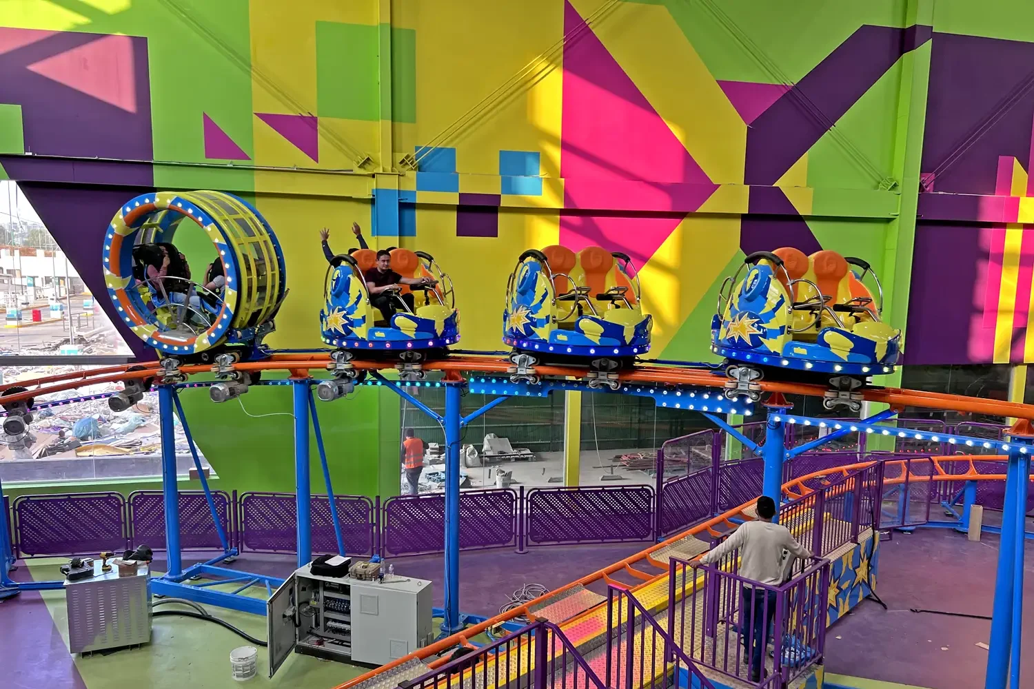 Mixed Spinning Coaster