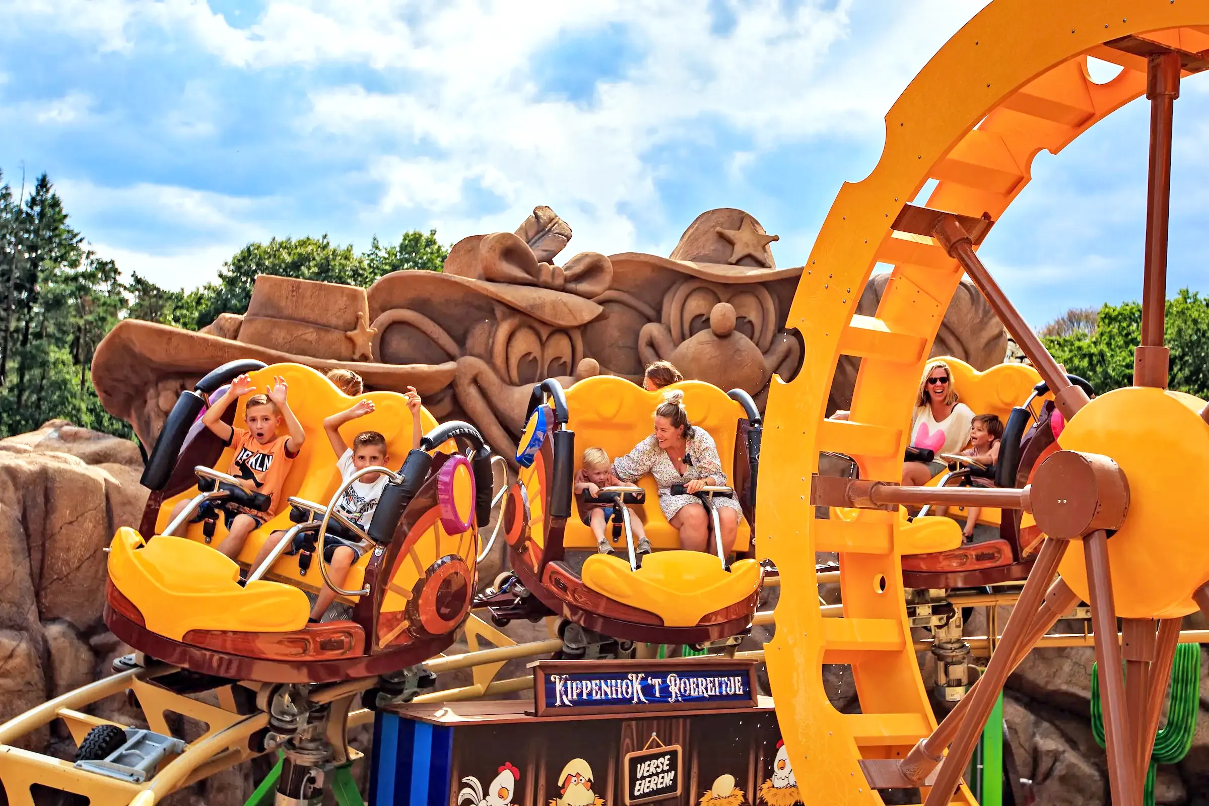 spinning coasters