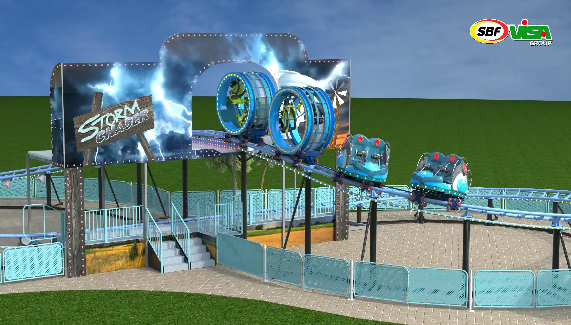 MIXED SPINNING COASTER