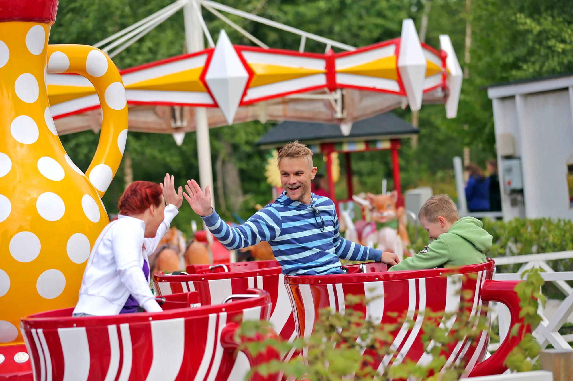 Tea Cups 6 meters