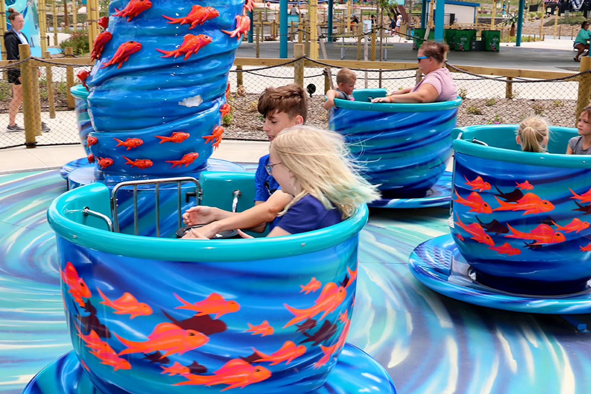 Tea Cups 8 meters