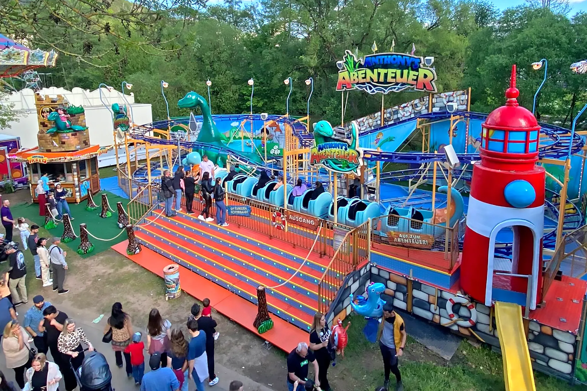 Family Coaster trailer
