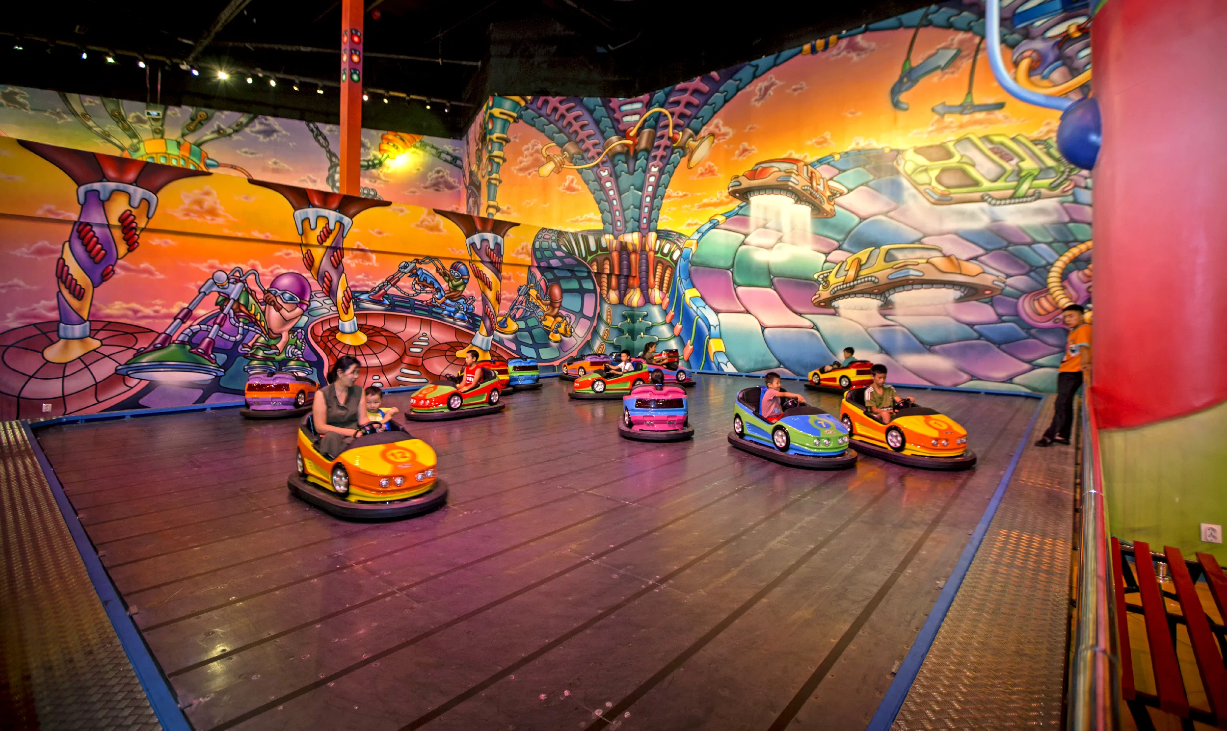 Mini and Midi Bumper Cars