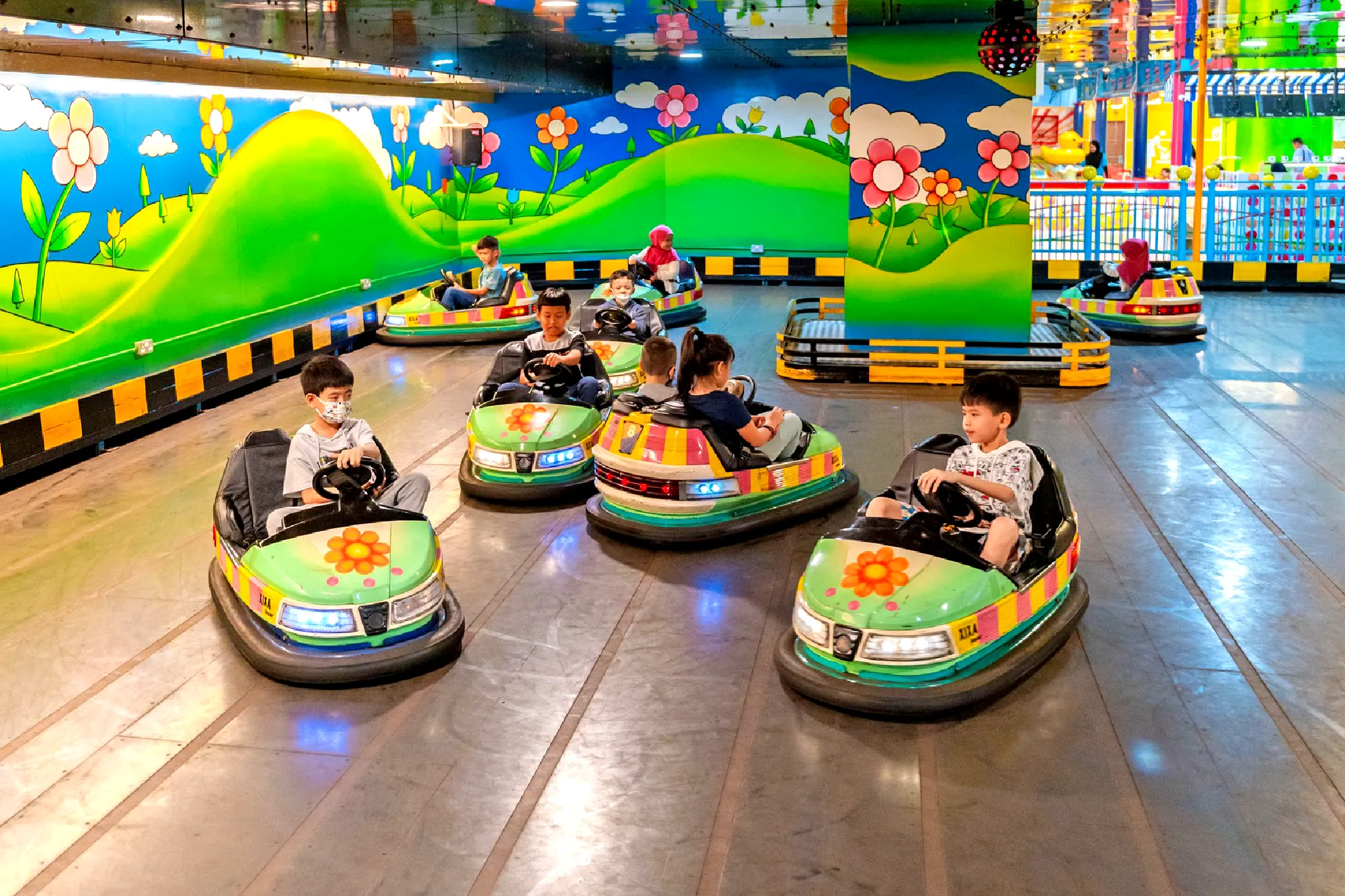 Mini and Midi Bumper Cars